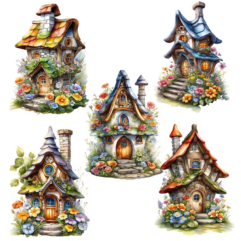 Pvc Panel Background - La casa dei nani adesivi murali