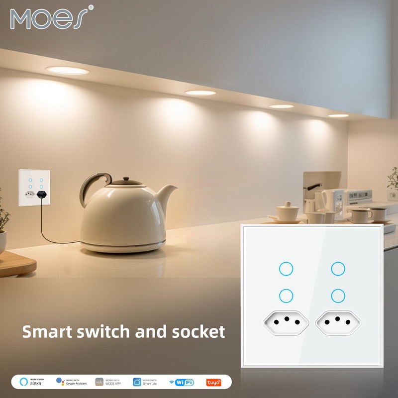 Timer Dual Outlet - MOES Tuya Presa Intelligente WiFi 4