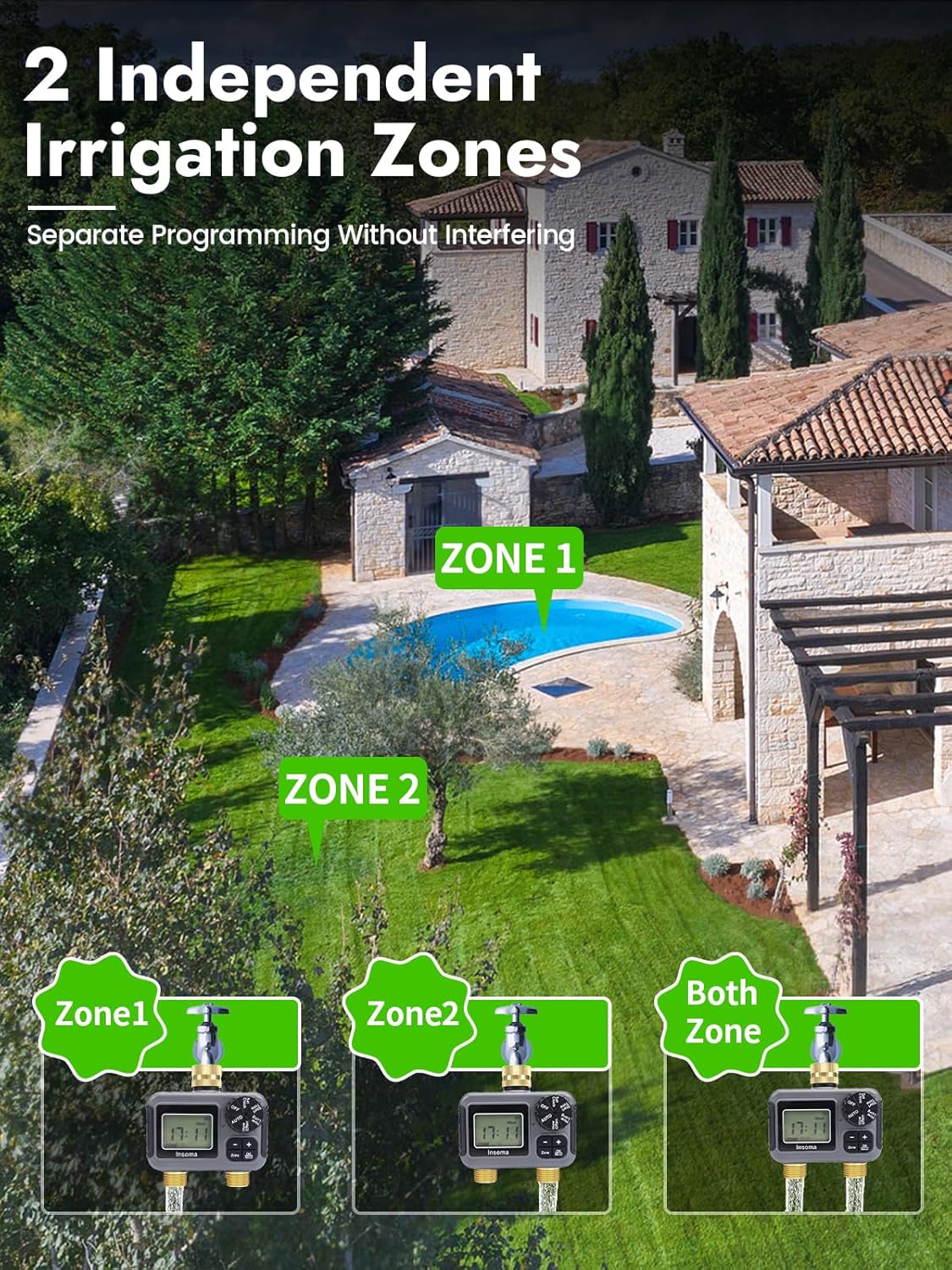 Sistema di irrigazione intelli - Timer Dual Outlet recensione e prezzo