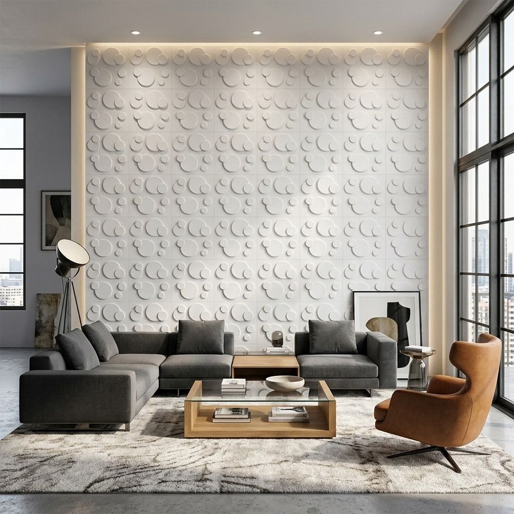 Pannello Murale 3D Bianco 50*5 - Pvc Panel Background recensione e prezzo