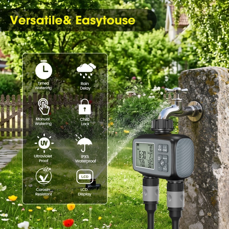 Timer intelligente per l’irrig - Timer Dual Outlet recensione e prezzo