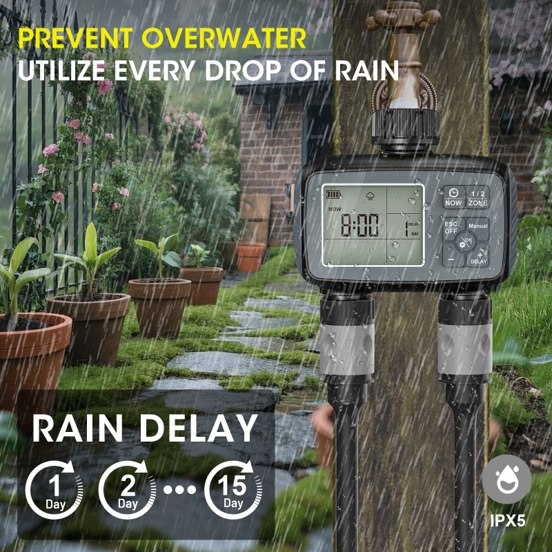 Timer intelligente per l’irrig - Timer Dual Outlet recensione e prezzo