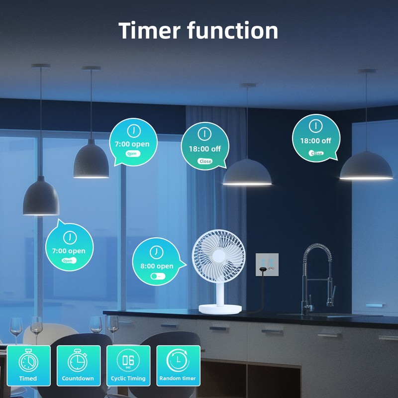 MOES Tuya Presa Intelligente W - Timer Dual Outlet recensione e prezzo